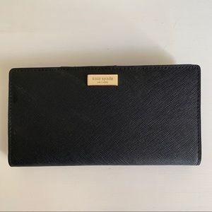 Kate Spade Cameron Street Black Wallet